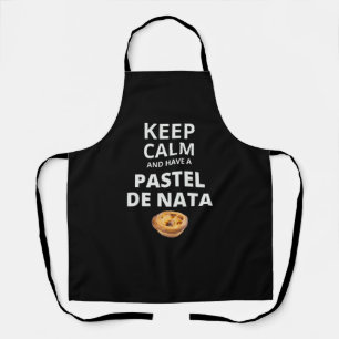 Behalt Ruhe und eine Pastelle von Nata Schürze