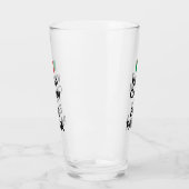 Behalt Ruhe und esse Pasta Glas (Links)