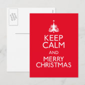 Behalt Ruhe und frohe Weihnachten (Vorne/Hinten)
