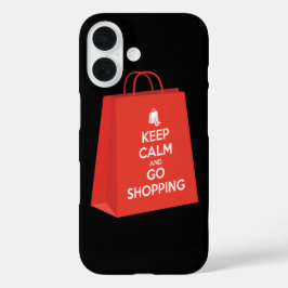 Behalt Ruhe und Go Shopping (Tasche2) iPhone 16 Hülle