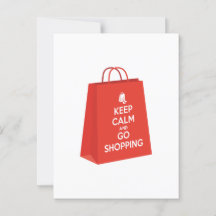 Behalt Ruhe und Go Shopping (Tasche2)