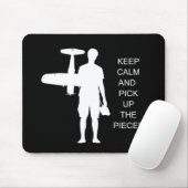 Behalt Ruhe und hol die Stücke Mousepad (Mit Mouse)