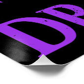 Behalt Ruhe und Jagd Drachen Archer Geeky Retro Poster (Ecke)