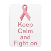 Behalt Ruhe und kämpfe weiter! Magnet (Vertikal)