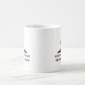 Behalt Ruhe und Lass des Gartenbauernhofs Kaffeetasse (Mittel)
