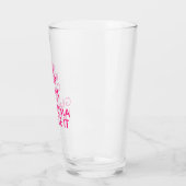 Behalt Ruhe und lass Großmutter mit dem Muttertag Glas (Links)