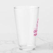 Behalt Ruhe und lass Großmutter mit dem Muttertag Glas (Rechts)