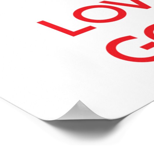 Behalt Ruhe und Liebe deines Vaters Poster (Ecke)