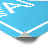 Behalt Ruhe und Liebe ein weiteres Red Heart Poste Poster (Ecke)