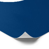 Behalt Ruhe und Liebe Giraffen - alle Farben Poster (Ecke)