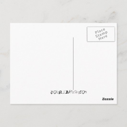 Behalt Ruhe und Liebe Owls Original Owl Geschenkar Postkarte (Rückseite)