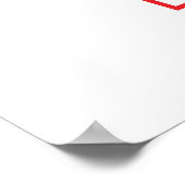 Behalt Ruhe und Liebe Poster (Ecke)