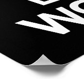 Behalt Ruhe und Liebe Wölfe drucken oder poster in (Ecke)