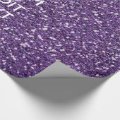 Behalt Ruhe und Lila Mauve Geschenkpapier (Ecke)