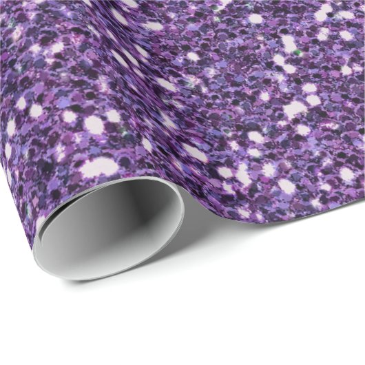 Behalt Ruhe und Lila Mauve Geschenkpapier (Rolleneckpunkt)