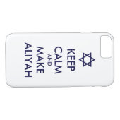 Behalt Ruhe und mache Aliyah Case-Mate iPhone Hülle (Rückseite (Horizontal))