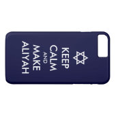 Behalt Ruhe und mache Aliyah Case-Mate iPhone Hülle (Rückseite (Horizontal))