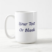 Behalt Ruhe und mache Aliyah Kaffeetasse (Links)