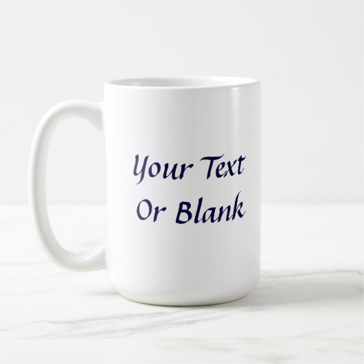 Behalt Ruhe und mache Aliyah Kaffeetasse (Links)