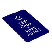 Behalt Ruhe und mache Aliyah Magnet (Rechte Seite)