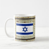 Behalt Ruhe und mache Aliyah - Matzah Kaffeetasse (Links)