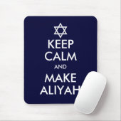 Behalt Ruhe und mache Aliyah Mousepad (Mit Mouse)