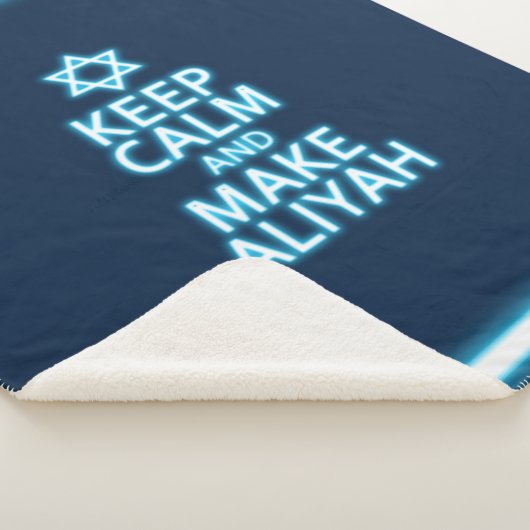 Behalt Ruhe und mache Aliyah Sherpadecke (3/4)