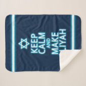 Behalt Ruhe und mache Aliyah Sherpadecke (Vorderseite (Horizontal))