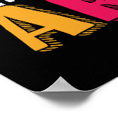 Behalt Ruhe und Make Art Artist Painter Art Teache Poster (Ecke)