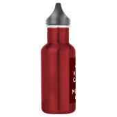 Behalt Ruhe und Merry On Trinkflasche (Links)
