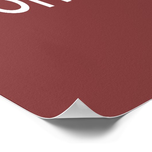 Behalt Ruhe und Ooh Aah Aah auf Monkey Poster (Ecke)