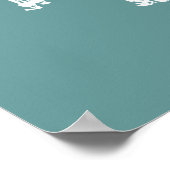 Behalt Ruhe und Play On (Klavier) (beliebige Hinte Poster (Ecke)