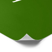 Behalt Ruhe und Play On (Saiteninstrumente) Poster (Ecke)