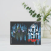 Behalt Ruhe und Rar! Postkarte (Stehend Vorderseite)