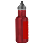 Behalt Ruhe und Rock On Trinkflasche (Links)
