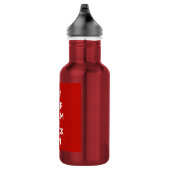 Behalt Ruhe und Rock On Trinkflasche (Rechts)