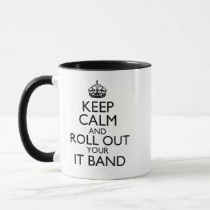 Behalt Ruhe und Roll-out Deine IT Band-Kaffee-Tass Tasse