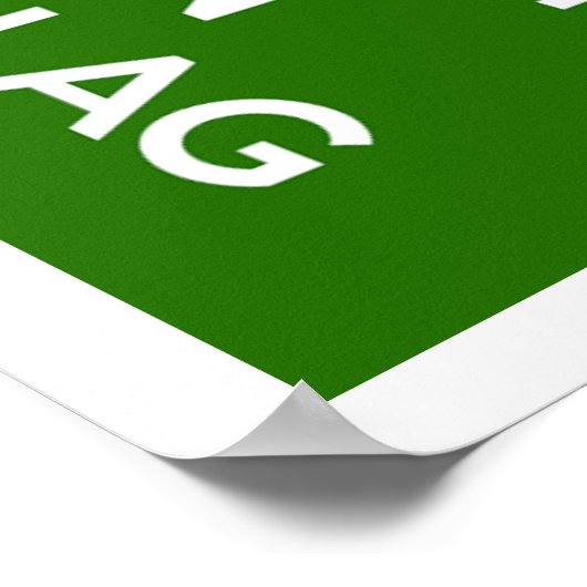 Behalt Ruhe und schuld daran Poster (Ecke)