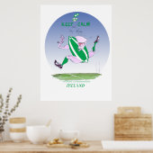 behalt Ruhe und spiele Rugby, tony fernandes Poster (Küche)