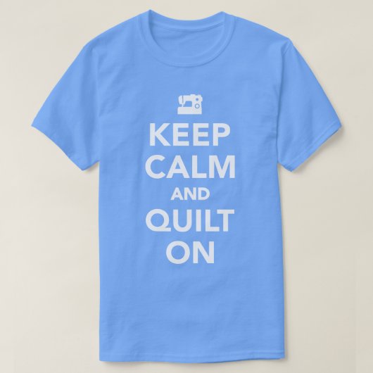 Behalt Ruhe und steh auf T-Shirt (Design vorne)