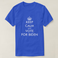 Behalt Ruhe und stimme für Biden-Demokratisches Pa