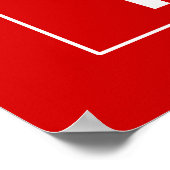 Behalt Ruhe und stimme Paul zu Poster (Ecke)