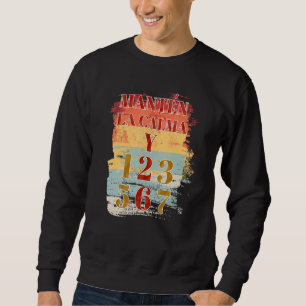 Behalt Ruhe und Tanz Salsa Salsa Tanz Sweatshirt