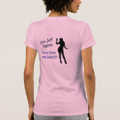 Behalt Ruhe und Tanz! T-Shirt (Rückseite)