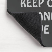 Behalt Ruhe und tauche weiter Mousepad (Ecke)