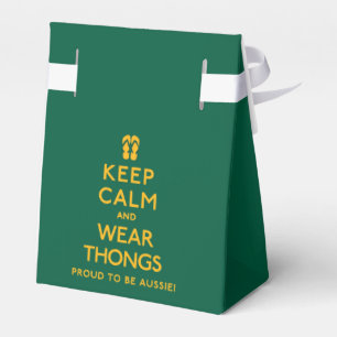 Behalt Ruhe und trage Dinge! Geschenkschachtel