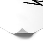 Behalt Ruhe und Trinken Wein Lover Custom Poster (Ecke)