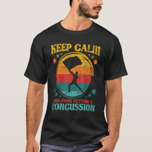 Behalt Ruhe und vermeide eine Erlebnis Retro Co T-Shirt
