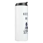 Behalt Ruhe und Wanderung auf der Wärmespinne Thermosbecher (Nach links gedreht)