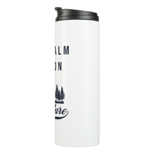 Behalt Ruhe und Wanderung auf der Wärmespinne Thermosbecher (Nach rechts gedreht)